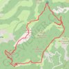 Trace GPS Mont Fracha, itinéraire, parcours