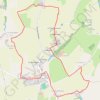 Trace GPS Autour de Saint-Méloir-des-Bois, itinéraire, parcours
