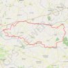 Trace GPS Cametours par Montpinchon, itinéraire, parcours