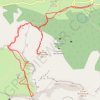 Trace GPS Mont Ceint, itinéraire, parcours