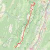 Trace GPS Traversée des Hauts Plateaux de Chartreuse, itinéraire, parcours
