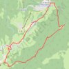 Trace GPS Le pré du Playnet et le Col du Soliet par Château Bernard, itinéraire, parcours