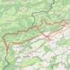 Trace GPS Vallée du Doubs Bike, itinéraire, parcours