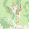 Trace GPS Les balmes de Montbrun, itinéraire, parcours