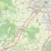 Trace GPS Pamplona - Puente La Reina, itinéraire, parcours