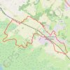 Trace GPS Boucle du marais Saint Etienne de Montluc, itinéraire, parcours
