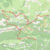 Trace GPS GR510 Randonnée de Rigaud à La Penne (Alpes-Maritimes), itinéraire, parcours