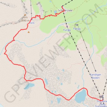Trace GPS Schwarzee paradise, itinéraire, parcours