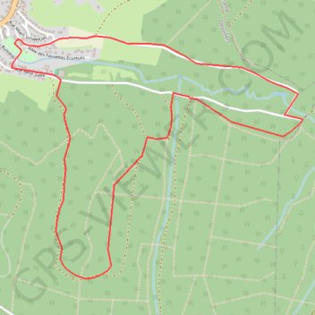 Trace GPS Circuit de Saint-Arnoud - Deyvillers, itinéraire, parcours