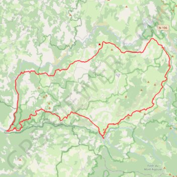 Trace GPS Tour du Causse Méjean, itinéraire, parcours