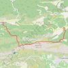 Trace GPS Rando de Vauvenargues par le col des mouches, itinéraire, parcours