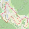 Trace GPS Pays Voironnais - Circuit de Louisas - La Tour de Clermont Tonnerre, itinéraire, parcours