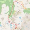Trace GPS J2 Pic d'Amitges et Tuc de Saboredo, itinéraire, parcours