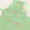 Trace GPS Autour de l'oppidum de Gaujac, itinéraire, parcours