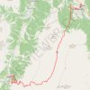 Trace GPS Liddes - La Fouly, itinéraire, parcours