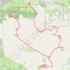 Trace GPS 5 Peaks Loop (Mount Olympia, North Peak, Mount Diablo, Eagle Peak and Twin Peaks), itinéraire, parcours