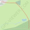 Trace GPS Waldweistroff transversale, itinéraire, parcours