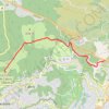 Trace GPS 1-Belvedere_Croix_de_Cabris, itinéraire, parcours