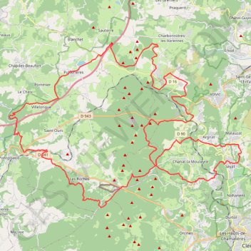 Trace GPS Tatave 2022 75 km, itinéraire, parcours