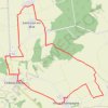 Trace GPS Boucle gallo-romaine - Châteaubleau, itinéraire, parcours