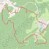 Trace GPS Boucle de la Pierre à Boron - Planchez, itinéraire, parcours