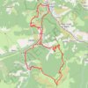 Trace GPS De Tarascon sur Ariège au Col du Sasc et au Col du Trou, itinéraire, parcours