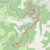 Trace GPS cuves du Duzon4, itinéraire, parcours