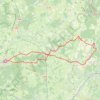 Trace GPS De Autun à Saint-Romain et la suite, itinéraire, parcours