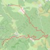 Trace GPS Gr 66 tour du mont aigoual jour 2, itinéraire, parcours