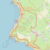 Trace GPS Le nez de Jobourg - Baie d'Ecalgrain, itinéraire, parcours