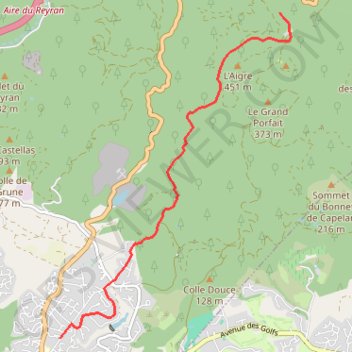 Trace GPS Che Italie, itinéraire, parcours