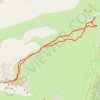 Trace GPS Col du Pourteillou, itinéraire, parcours