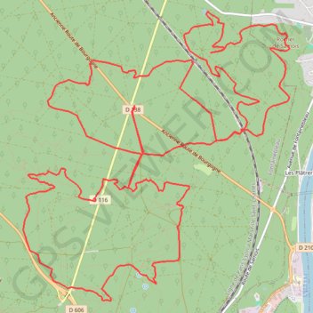 Trace GPS Sortie à vélo matinale, itinéraire, parcours