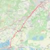 Trace GPS Nimes - la grande Motte, itinéraire, parcours
