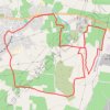 Trace GPS Sur les traces de la Via Domitia - Jonquières-Saint-Vincent, itinéraire, parcours