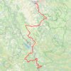 Trace GPS GR70 Du Puy-en-Velay (Haute-Loire) à La Bastide-Puylaurent (Lozère), itinéraire, parcours
