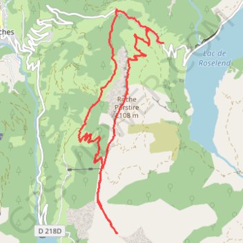 Trace GPS Col du Pré-Passage de la Charmette-col du Couvercle, itinéraire, parcours
