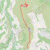 Trace GPS Mont Chauve d'Aspremont, itinéraire, parcours