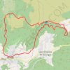 Trace GPS Soubès - Cirque Bout du Monde - La Roque - Mas Rouquet, itinéraire, parcours