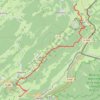 Trace GPS Les Rousses-Lajoux, itinéraire, parcours
