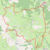 Trace GPS Loubressac - Thégra, itinéraire, parcours