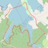 Trace GPS Lac du Der en Champagne - Entre Dame et Chevalier, itinéraire, parcours