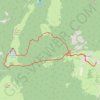 Trace GPS Col de la Cochette-Creux Lachat, itinéraire, parcours