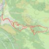 Trace GPS Saint Orens-Ortiac-Le Malin, itinéraire, parcours