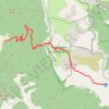 Trace GPS 1er journée sur le Glandasse, itinéraire, parcours