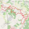 Trace GPS La Robinson des Sables 2015 - 48 km - 10518 - UtagawaVTT.com, itinéraire, parcours