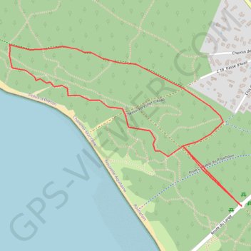 Trace GPS Vert Bois - Parcours Santé, itinéraire, parcours