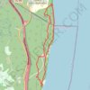 Trace GPS Palisades Interstate Park Loop via White Shore and Long Path, itinéraire, parcours