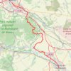 Trace GPS La Via Francigena - Reims - Châlons-en-Champagne, itinéraire, parcours