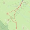 Trace GPS Buron de la Combe de la Saure - Prat-de-Bouc, itinéraire, parcours